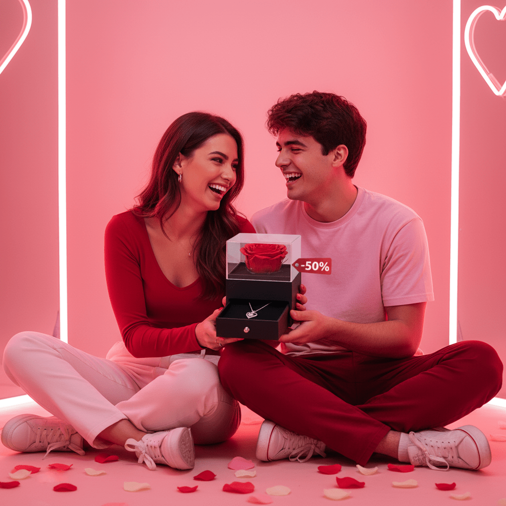 Couple Gen Z Saint-Valentin